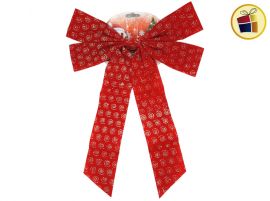 MOÑO NAVIDEÑO DECORADO 28CM POKA (NS203490/121496)