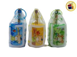 PORTA LAPIZ INFANTIL DOBLE C/ACCESORIOS (363537)