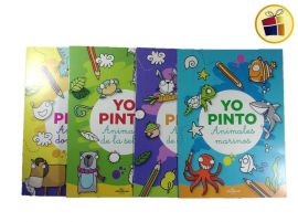 LIBRO DE COLOREAR YO PINTO VARIOS MOTIVOS (986923/110190)
