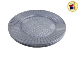 (P.G.R.C1.C2.F.B.RCIA)PLATO 17 PLATA X10 CHICO (84573) PLASTICO SAN ANDRES