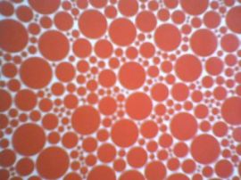 CARTULINA FANTASIA CIRCULOS ROJO (ALFA) (041979)