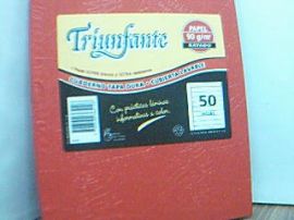 P.VA.CUADERNO X50 HJS RAYADAS T/C ARAÑA ROJO TRIUNFANTE (365126)