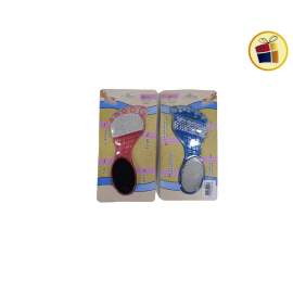 (PC-G)SET DE PEDICURA 4 ELEMENTOS FORMA PIE (20968/0751)