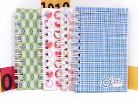 LIBRETA C/ESPIRAL 10.5 X 6.5 CM 4020 "ALFA" (040019)