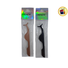 (OFERTA FINAL)APLICADOR DE PESTAÑAS METAL TRENDY (46169/14616)