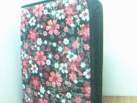 OFER-GOYA-CARPETA TELA C/CIERRE 3 ANILLOS ESTAMPADA (540047)