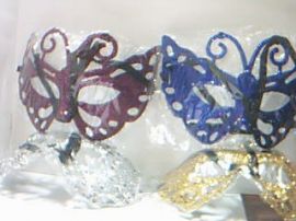 OFERTA-ANTIFAZ RIGIDO MARIPOSA CON BRILLO X1   CH 018-210(021041)