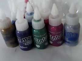 PLASTICOLA C/ GLITTER 30 GR. V/COLORES TINTORETTO (313240)