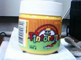 P.R.G.TEMPERA POTE TINTORETTO 250 GRS AMARILLO (100642)