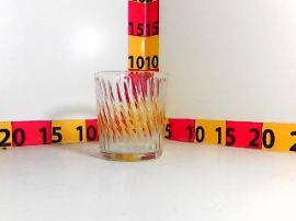 VASO DE VIDRIO TORNADO BLANCO X1 (410745)