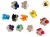 (PROMO X3) BROCHE X1 MARIPOSA COLOR CON STRAS (CV) (359025)