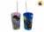 VASO PLASTICO 600CC SORBETE 16CM PIRATAS GATO UNICORNIO PLASTICOS GLAGO (999/041680)