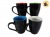 "P.R" JARRO MUG CONICO CERAMICA BICOLOR 10.5CM FLUSS (BLC267/180205)