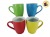 "P.C1.C2"JARRO MUG CONICO RELIEVE COLORES 10CM FLUSS (BLC266/180229)