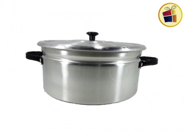 "P.R"CACEROLA N°24 ALUMINIO ASA CHAROL ALMANDOZ (115/120279)