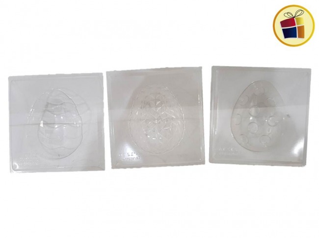 MOLDE HUEVO FORMAS VARIOS MODELOS N°12 ( 40121) TRIGGER PACK