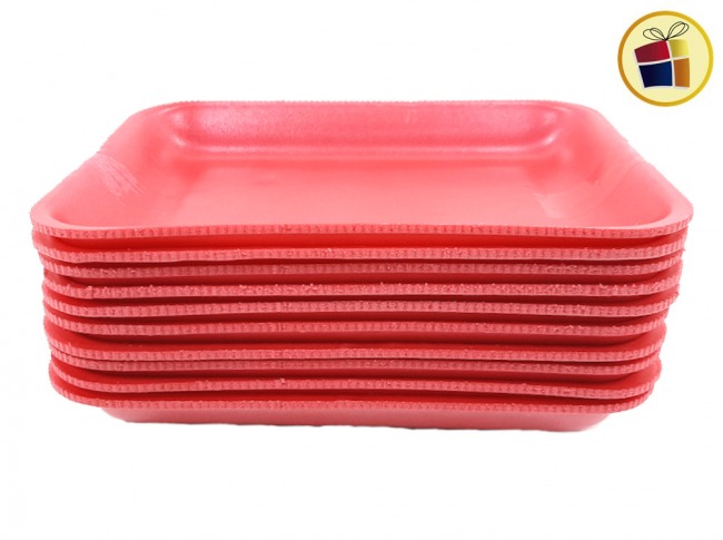 BANDEJA 618 ROJA X10 (112618600RJ/27816) BANDEX