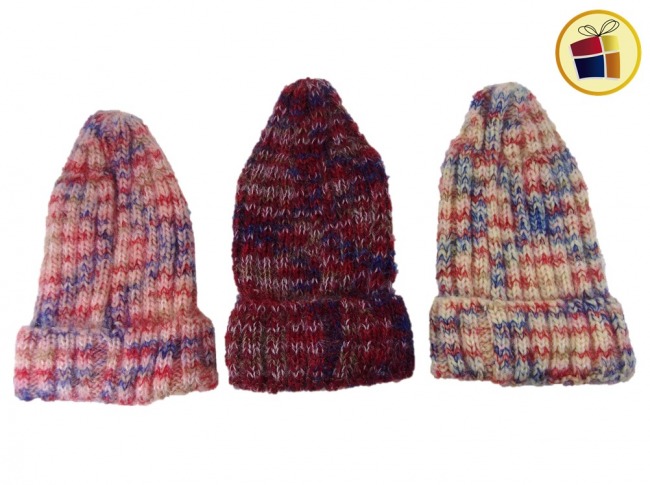 (30%)GORRO PARA DAMA LANA BRILLOSA (23278)