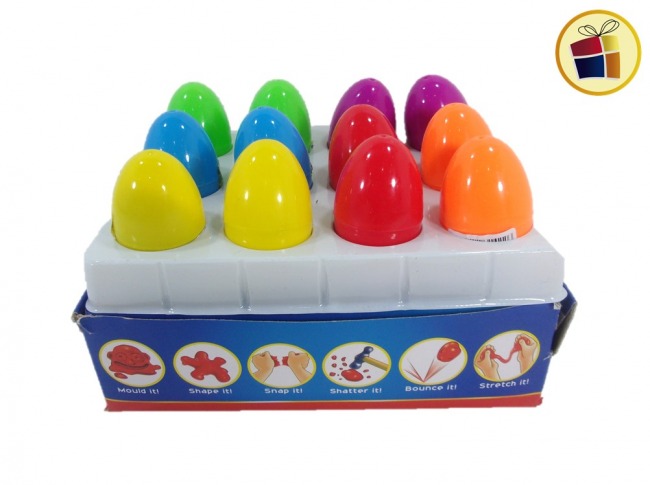 ###NEW21 HUEVO CON SLIME PUTTY REBOTA 5.5CM PUMYCOM (314226/140036B)