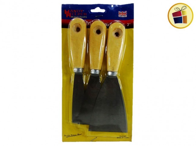 (50/30%) ESPATULA METAL X 3 EN BLISTER (126545)