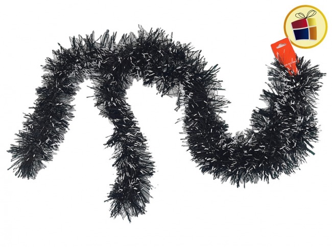 BOA NAVIDEÑA VERDE PUNTA NEVADA 11CM X 2MT ATHAND (033-18-8/000082)