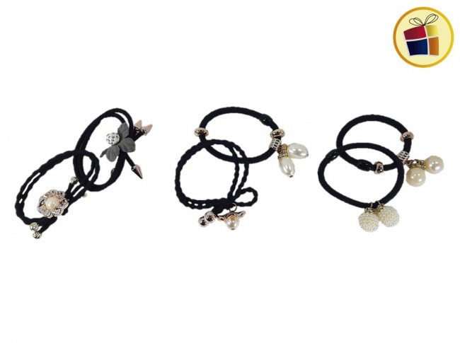 GOGO X2 NEGRA CON APLIQUE Y DIJE SURTIDO (CV) (11625)