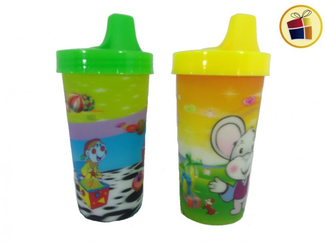VASO 3D CON SORBITO 15CM POKA (NS21766/130009)