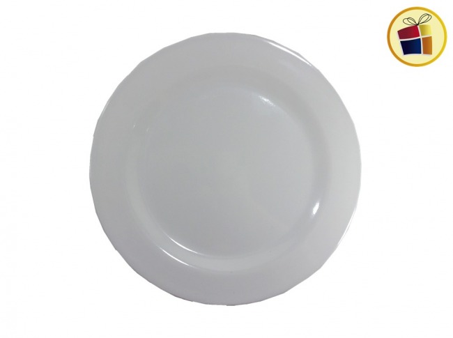 PLATO PLAYO MELAMINA LISO 25CM TUTTO CASA (MK18/510108)