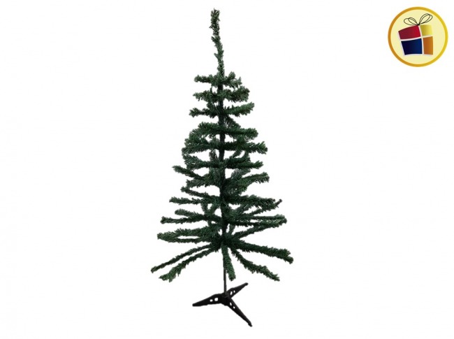 "P.R.C1.C2.V.ANG"ARBOL NAVIDEÑO 90CM VERDE PATAS PLASTICA FLUSS (381514/NS088763/887633)