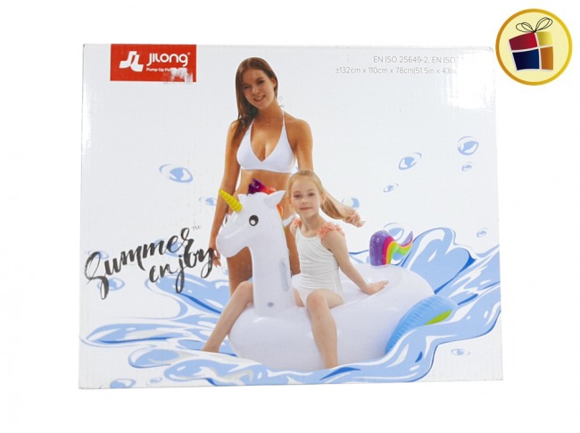 INFLABLE FLOTADOR UNICORNIO 132X110X78CM SHIPY (37450/642996)