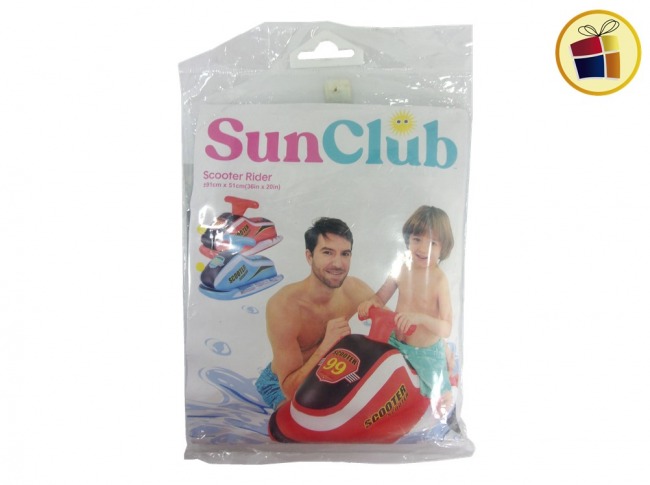 INFLABLE MOTO SCOOTER 91X51CM BERKMA (37615/662260)