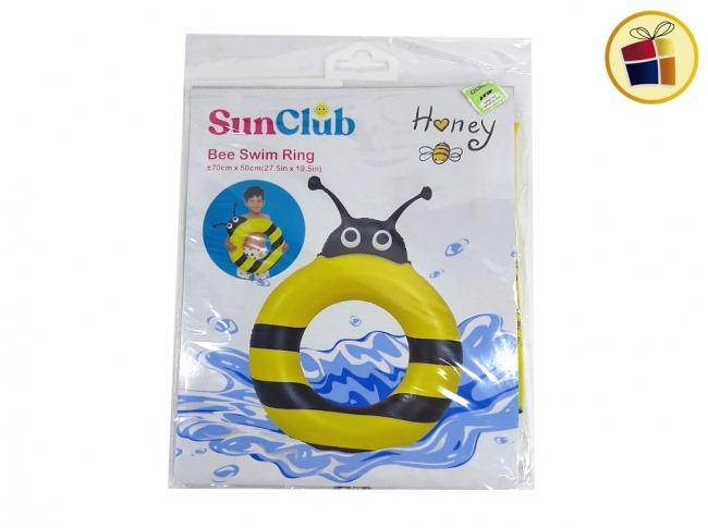 ARO SALVAVIDAS FORMA ABEJA 50X70 CM POKA (37623/662758)