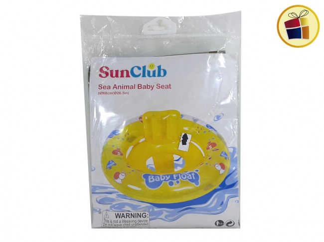 PASA PIE CON RESPALDO "BABY FLOAT" 68CM POKA (32133/667234)