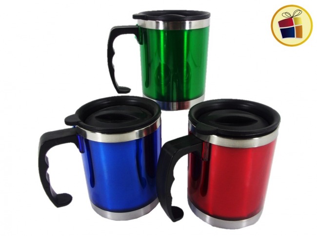 JARRO TERMICO ACERO 450CC TAPA ANTIDERRAME 11CM SOIFER (814051/NS063056/529029)