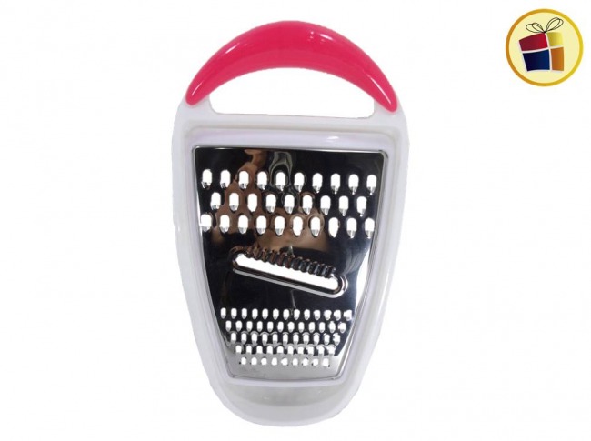 RALLADOR  OVAL METAL CON BANDEJA 26CM (031379/PP0024/90241)