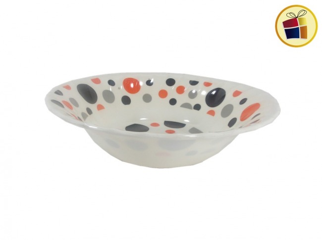 BOWL DE MELAMINA DECORADO 20CM (041811/DL0840)
