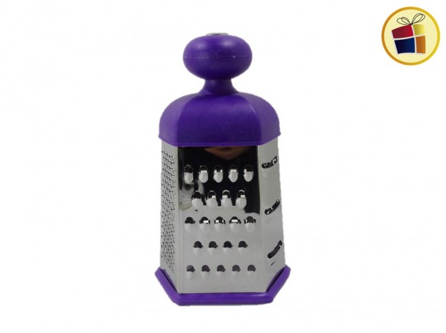 RALLADOR HEXAGONAL CON BASE Y MANGO DE GOMA (IDL1583/054019)