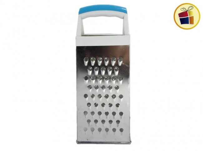 RALLADOR 4 CARAS 9" METAL MANGO BICOLOR (762923/DD0673/006739)