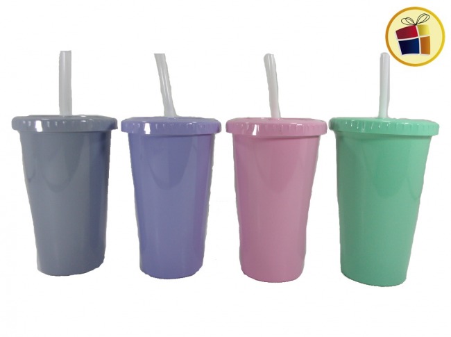 VASO ACRILICO TERMICO CON SORBETE COLOR 500CC MAYA (198950/509852)