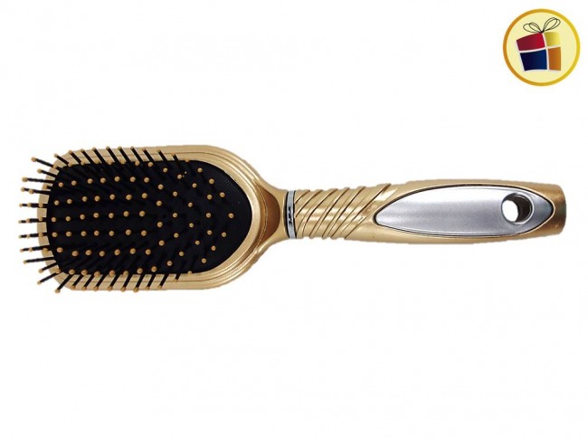 CEPILLO PARA CABELLO CON ESPEJO RECTANGULAR COLOR (300075/CE0010)