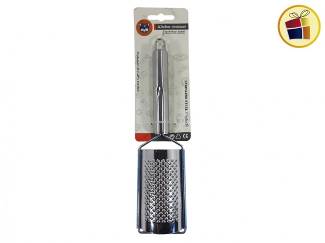 RALLADOR DE METAL CON MANGO PARA QUESO (086341/KC46177)