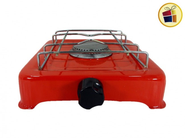 ANAFE 1 HORNALLA ESMALTADO  COLOR QUEMADOR ALUMINIO ZATECNO (328270)