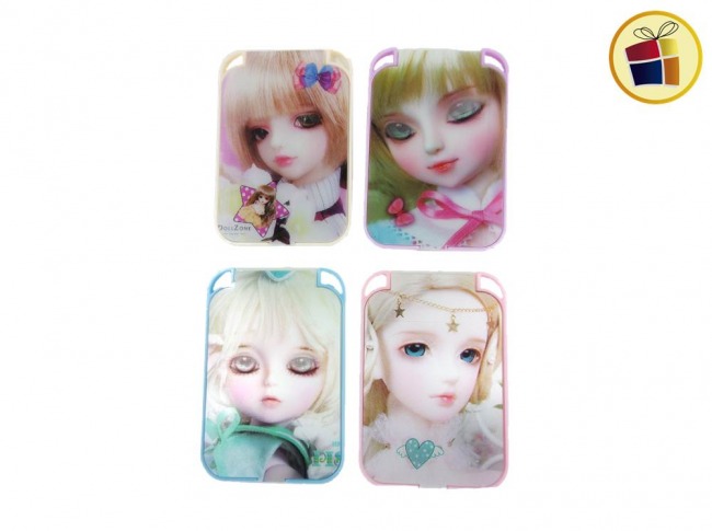 ESPEJO DE CARTERA MUÑECA RECTANGULAR (01604/45-34-16)