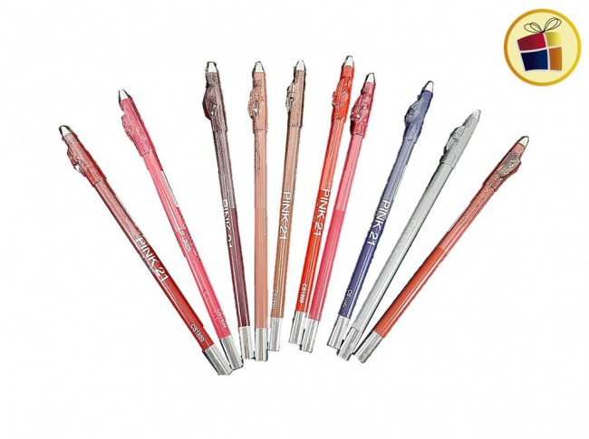 (DES 50)LAPIZ DELINEADOR DE LABIOS CON SACAPUNTA VARIOS TONOS PINK 21 (338882/CS1899)