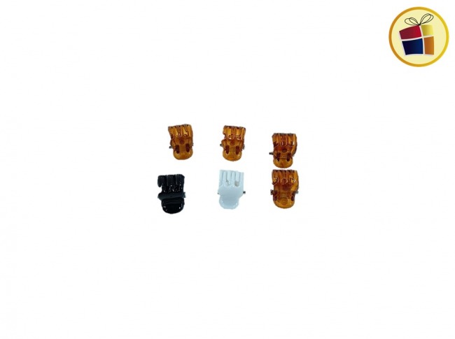 (PROMO X2) BROCHE MINI X6 COLOR (CV) (383677)