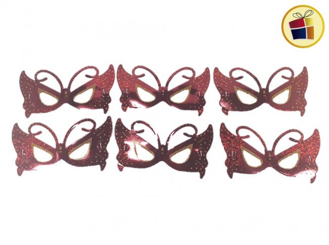 ANTIFAZ MARIPOSA CON BRILLO HOLOGRAFICO X6 500-85 (00850) CH