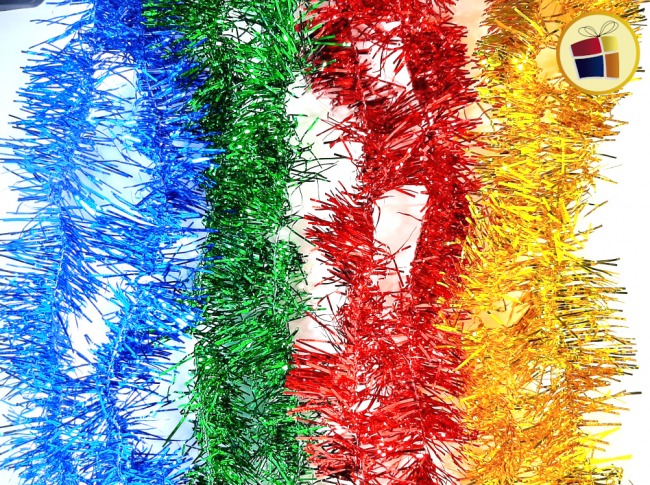 "P.R"BOA NAVIDEÑA METALIZADA 9CM X2MT ATHAND (032-18-2/-3/701849)