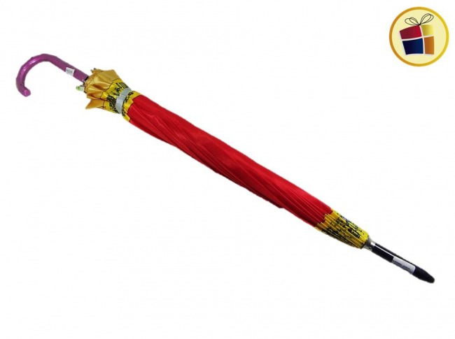 PARAGUA COLOR C/ESTAMPADO  REFORZADO 80CM MANGO IRREGULAR (597-15-6/363866)