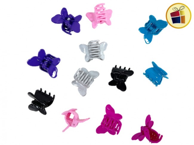 (PROMO X3) BROCHE X2 MARIPOSA COLOR (CV) (17080/49258)