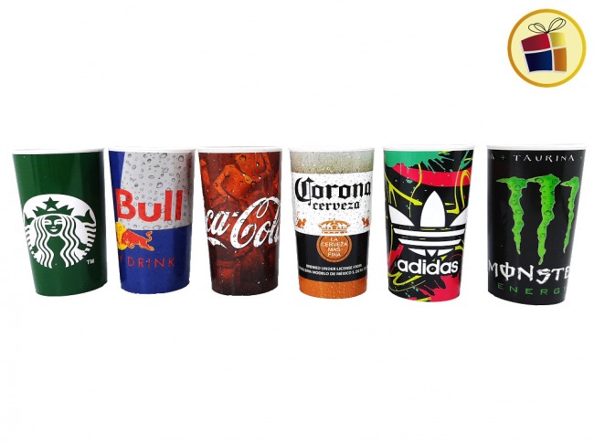 VASO PLASTICO MARCAS 13 CM STYLO ALPHA (4482/309863)